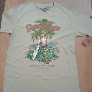 Señor Frog's Green Graphic Tee
